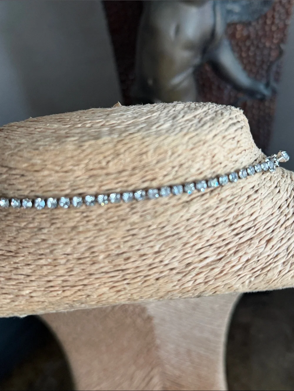 Vintage sparkling blue